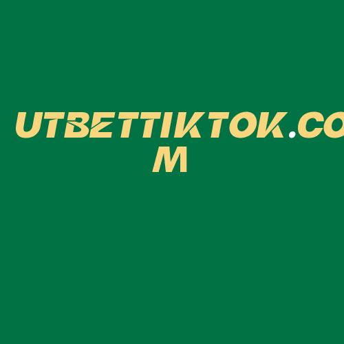 Logo da UTBETTIKTOK